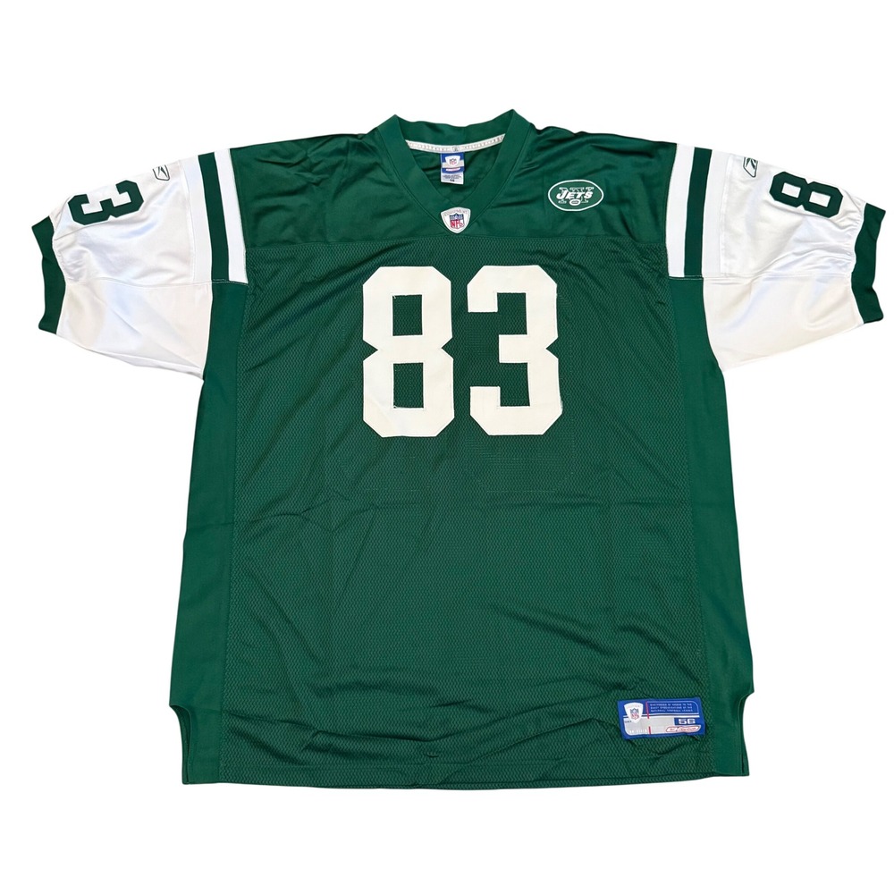 Reebok‎ NFL New York Jets Santana Moss Jersey Mens 56 4XL Green White